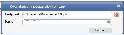 Kwalifikowany podpis elektroniczny