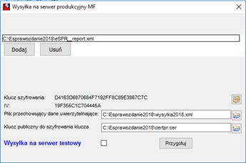 Wysyłka na serwer produkcyjny Wysyłka na serwer produkcyjny