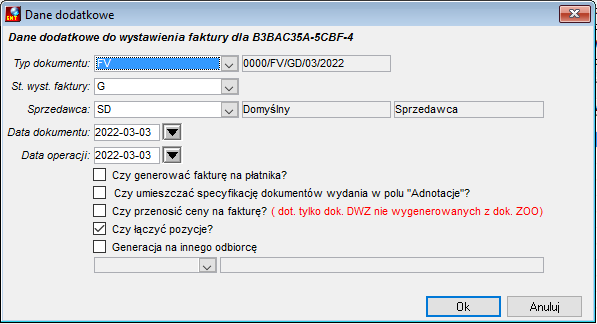 Obsługa obciążeń/odliczeń