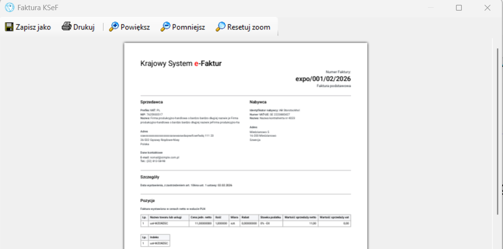 Wizualizacja pliku XML