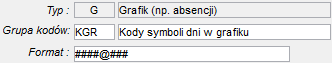 Definiowanie danej typu G