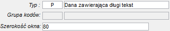 Definiowanie danej typu P
