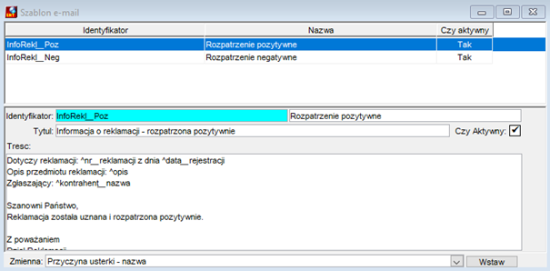 Szablony e-mail Szablony e-mail