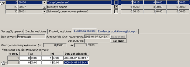 Ewidencja operacji cd. Ewidencja operacji cd.