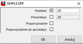 Harmonogram sprzedaży – łączenie harmonogramu z budżetami kosztów wg współczynników Harmonogram sprzedaży – łączenie harmonogramu z budżetami kosztów wg współczynników
